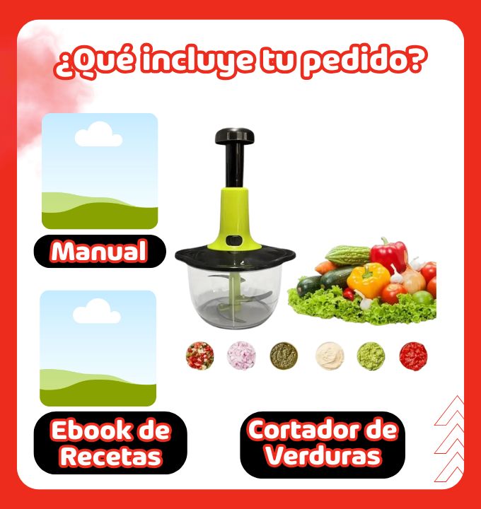 Picador de Verdura Multifuncional